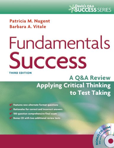 Beispielbild fr Fundamentals Success: A QA Review Applying Critical Thinking to Test Taking (Davis's QA Success) zum Verkauf von Books of the Smoky Mountains