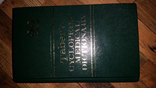 Beispielbild fr Taber's Cyclopedic Medical Dictionary (Non-Thumb-Indexed Version) zum Verkauf von Better World Books