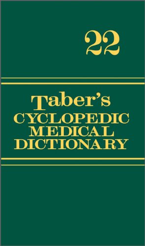 Stock image for Taber's Cyclopedic Medical Dictionary (Non-thumb-indexed Version) (Taber's Cyclopedic Medical Dictionary (Non-Indexed Version)) for sale by SecondSale