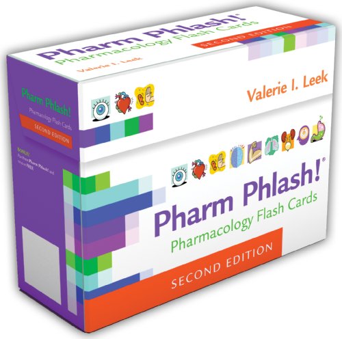 Imagen de archivo de Pharm Phlash Cards!: Pharmacology Flash Cards a la venta por HPB-Red