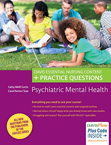 Stock image for Psychiatric Mental Health: Davis Essential Nursing Content + Practice Questions for sale by HPB-Red