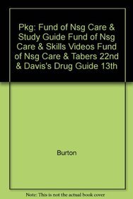 Pkg: Fund of Nsg Care & Study Guide Fund of Nsg Care & Skills Videos Fund of Nsg Care & Tabers 22nd & Davis's Drug Guide 13th (9780803637207) by F.A. Davis