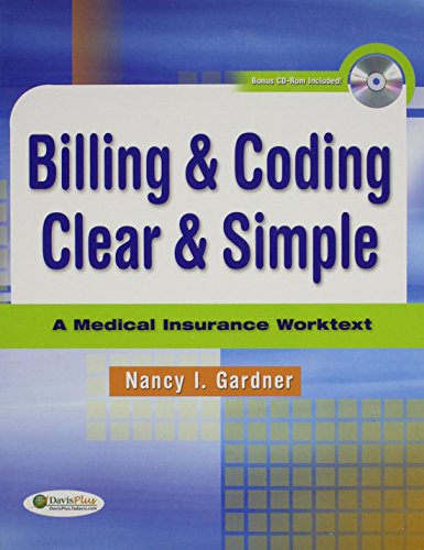 Pkg: Billing & Coding Clear & Simple + Andress Med Ins in a Flash! + Andress Coding Notes 2e + Tabers 22e Index (9780803637429) by Davis, F.A.