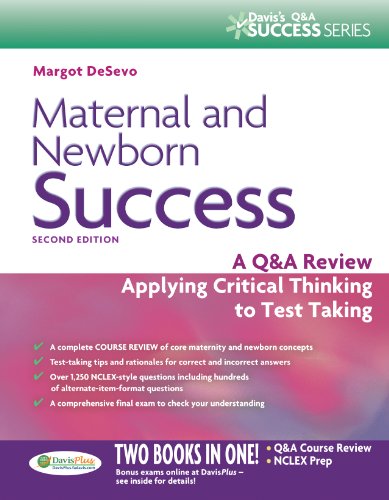 Beispielbild fr Maternal and Newborn Success: A QA Review Applying Critical Thinking to Test Taking zum Verkauf von Books of the Smoky Mountains