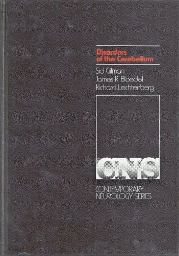 Beispielbild fr Disorders of the Cerebellum (Contemporary Neurology Series) zum Verkauf von Jenson Books Inc