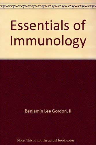 9780803642508: Essentials of Immunology [Paperback] by Benjamin Lee Gordon, II