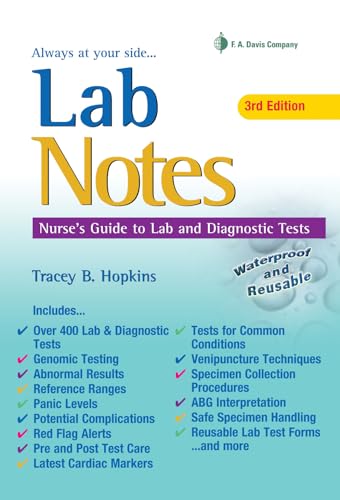 Stock image for LabNotes: Nurses' Guide to Lab & Diagnostic Tests for sale by HPB-Red