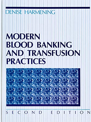 Beispielbild fr Modern Blood Banking and Transfusion Practices zum Verkauf von HPB-Red