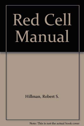 9780803646360: Red Cell Manual