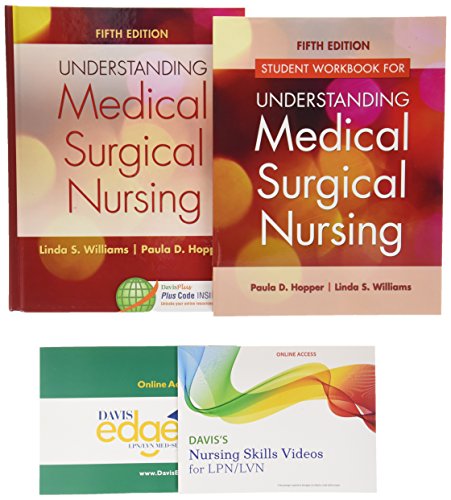 9780803646452: Package: Understanding Med-Surg Nursing & Student Workbook for Understanding Med-Surg Nursing & Davis's Nursing Skills Videos for LPN/LVN Streaming ... & Davis Edge for LPN/LVN Med-Surg Access Card