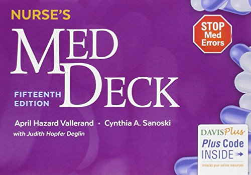 Stock image for Nurse's Med Deck for sale by Irish Booksellers