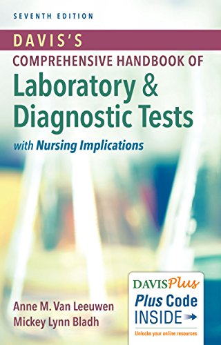 Stock image for Davis's Comprehensive Handbook of Laboratory Diagnostic Tests With Nursing Implications for sale by Books of the Smoky Mountains
