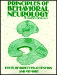Imagen de archivo de Principles of Behavioral Neurology -- Tests of Directed Attention and Memory a la venta por Books Puddle
