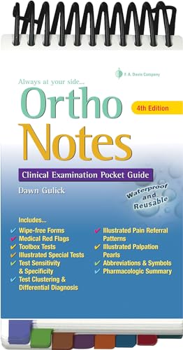 Stock image for Ortho Notes: Clinical Examination Pocket Guide for sale by Pangea