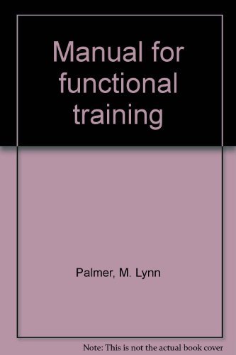 9780803667570: Manual for functional training