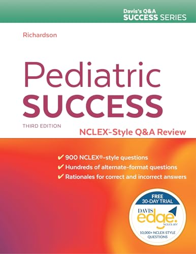 9780803668126: Pediatric Success: NCLEX(R)-Style Q&A Review (Davis's Q&A Success Series)