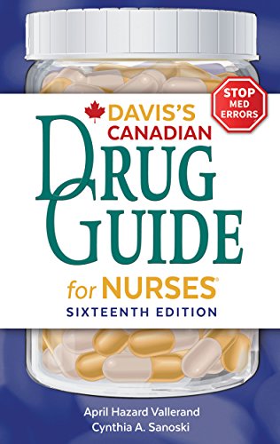 Imagen de archivo de Daviss Canadian Drug Guide for Nurses a la venta por Zoom Books Company