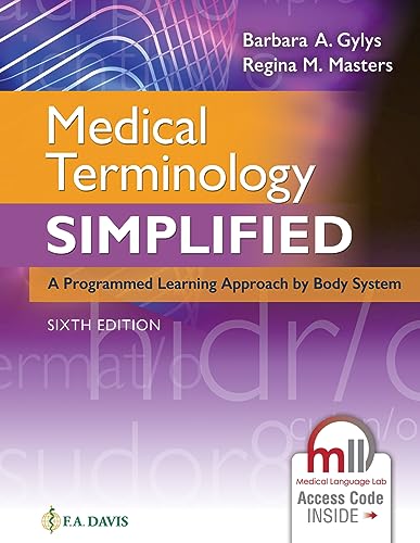 Imagen de archivo de Medical Terminology Simplified: A Programmed Learning Approach by Body System a la venta por Blue Vase Books