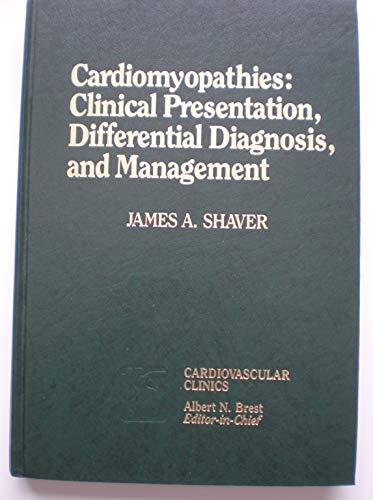 Stock image for Cardiomyopathies: Clinical Presentation, Differential Diagnosis and Management (Cardiovascular Clinics) for sale by Half Price Books Inc.