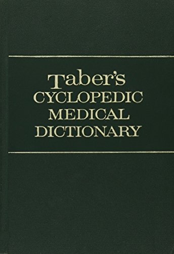 Stock image for Taber's Cyclopedic Medical Dictionary: Edition 11 for sale by HPB-Emerald
