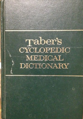 Beispielbild fr Taber's Cyclopedic Medical Dictionary zum Verkauf von ThriftBooks-Dallas