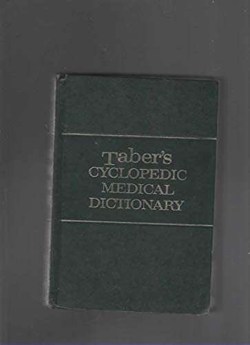 Beispielbild fr Taber's Cyclopedic Medical Dictionary zum Verkauf von ThriftBooks-Dallas