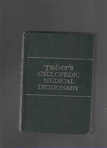 Imagen de archivo de Taber's Cyclopedic Medical Dictionary a la venta por Once Upon A Time Books