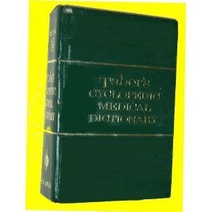 Beispielbild fr Taber's Cyclopedic Medical Dictionary zum Verkauf von Once Upon A Time Books