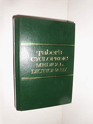 Imagen de archivo de TABER'S CYCLOPEDIC MEDICAL DICTIONARY (alphabetical) a la venta por WONDERFUL BOOKS BY MAIL