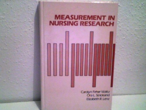 Stock image for Measurement in nursing research for sale by GF Books, Inc.