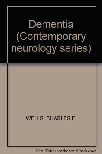 Beispielbild fr Dementia (Contemporary neurology series) zum Verkauf von Wonder Book