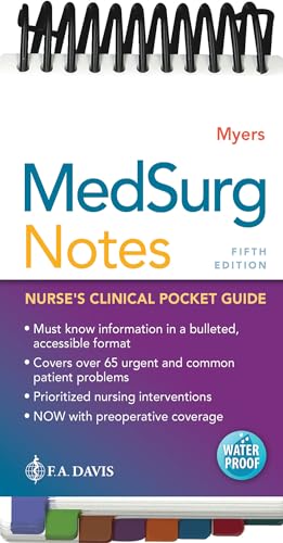9780803694514: MedSurg Notes: Nurse's Clinical Pocket Guide