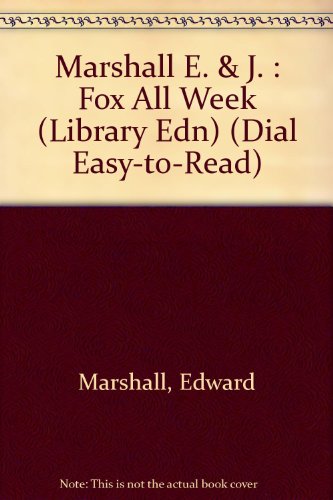 9780803700666: Fox All Week (Dial Easy-To-Read)