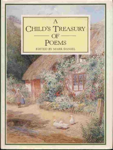 Stock image for A Child's Treasury of Poems for sale by Your Online Bookstore