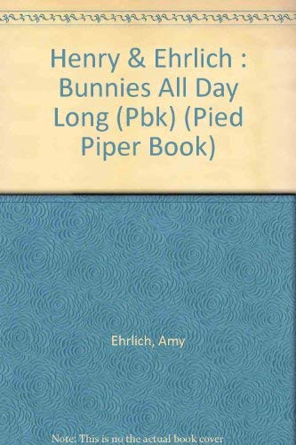 Stock image for Bunnies All Day Long (Pied Piper Book) for sale by SecondSale