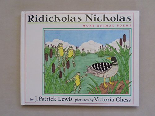 Stock image for Ridicholas Nicholas : More Animal Poems for sale by Better World Books