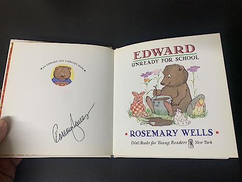 Edward Unready for School (Edward the Unready) (9780803718845) by Wells, Rosemary