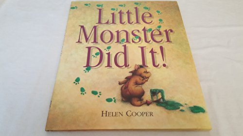 Stock image for Little Monster Did it for sale by Bygone Pages