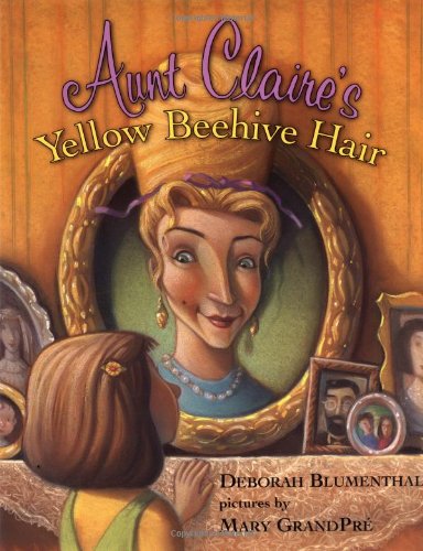 Aunt Claire's Yellow Beehive Hair
