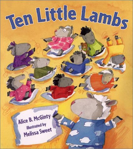 Beispielbild fr Ten Little Lambs zum Verkauf von Wonder Book