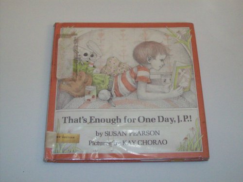 That's Enough (9780803785670) by Pearson, Tracey Campbell