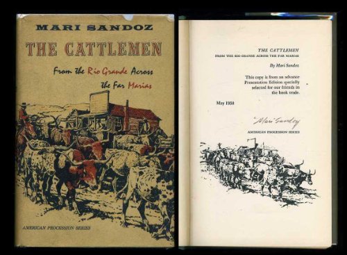Beispielbild fr The Cattlemen zum Verkauf von Front Cover Books