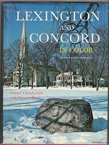 Imagen de archivo de Lexington and Concord in Color (Profiles of America Series) a la venta por HPB Inc.