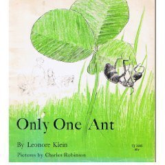 Imagen de archivo de Only One Ant a la venta por Table of Contents