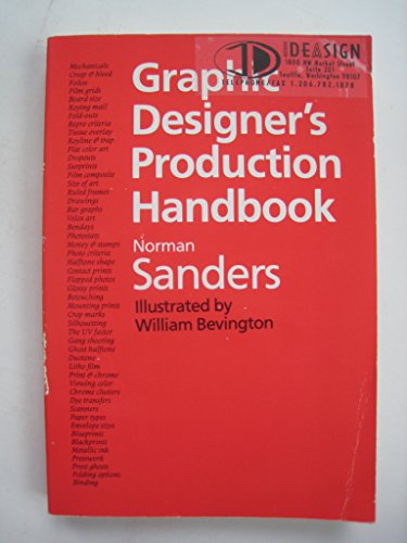 Stock image for Graphic Designer's Production Handbook for sale by Wonder Book