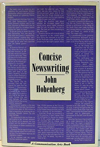Stock image for Concise Newswriting for sale by Better World Books