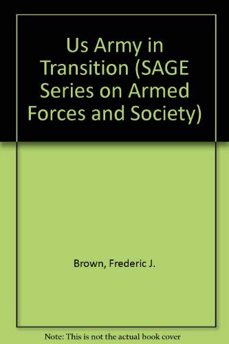 Imagen de archivo de U S Army in Transition. a la venta por Doss-Haus Books