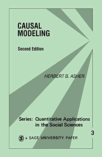 Beispielbild fr CAUSAL MODELING. zum Verkauf von Antiquariat Herold