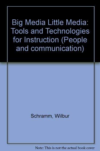 9780803907409: Big Media Little Media: Tools and Technologies for Instruction