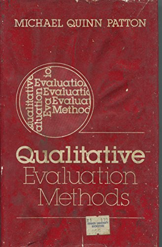 Beispielbild fr Qualitative Evaluation Methods zum Verkauf von Better World Books